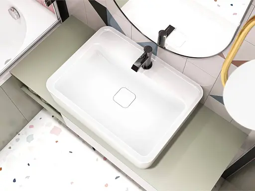 Умивальник Miraggio Marrakesh 600 0000217, Білий - фото 5