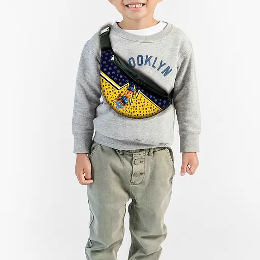 Набір дитячий Щенячий патруль рюкзак 36х27см сумка-бананка, кружка з принтом для хлопчика (01623) - фото 3