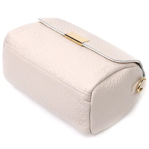 Женская кожаная сумка Vintage с оригинальным плечевым ремнем 20.5х13х9.5 см sum0029005 - фото 5