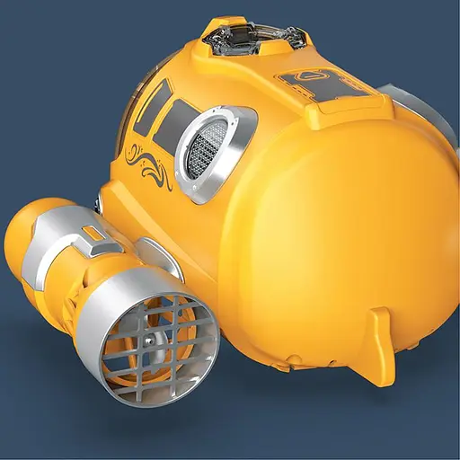 Лодка на радиоуправлении SHT 3722-1A Spray Fog 2.4G Yellow - фото 4