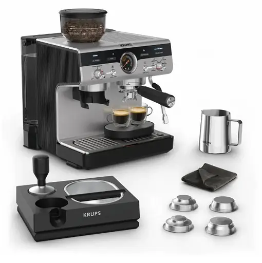 Кофеварка эспрессо Krups XP804T10 (7190841) - фото 4