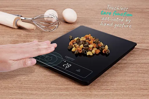 Ваги кухонні Camry CR 3175 black електронні/ 15кг/ г; мл, унція/ USB type C/ автовимкнення/ скло - фото 6