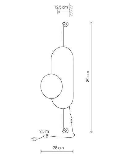 Світильник настінний Nowodvorski 8430 Wheel - фото 2