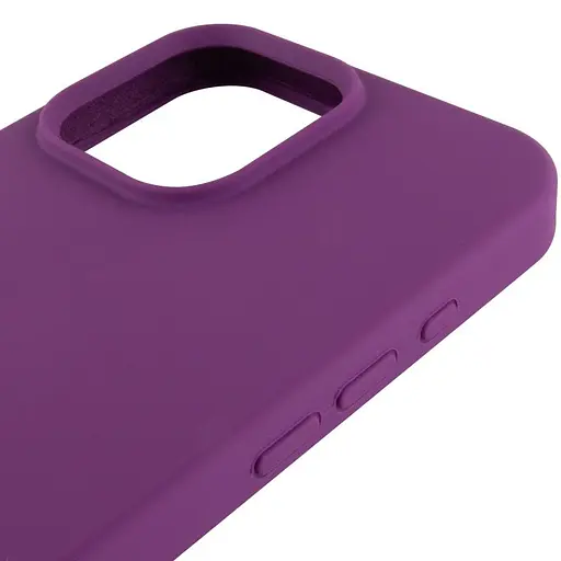 Чохол Epik Silicone Case Full Protective AA для Apple iPhone 15 Pro 6.1 Фіолетовий/Grape - фото 4