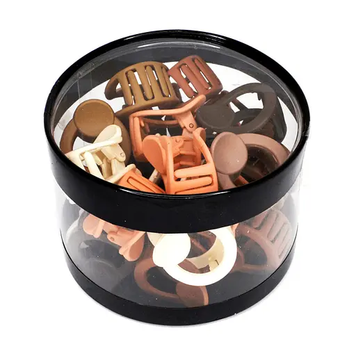 Набор крабиков для волос матовый-S-14 La-beauty 0403-1025, 24 шт - фото 3