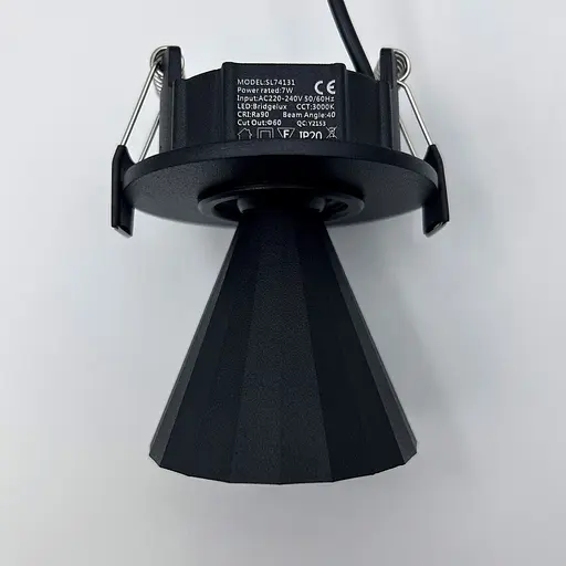 Встраиваемый светильник Skarlat RSL74131 7W BK 3000K - фото 3