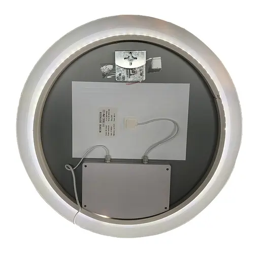 Дзеркало Zerix Solo MC02-60 з LED Touch, Anti-fog, димером, регулятором яскравості ZX6065 - фото 2