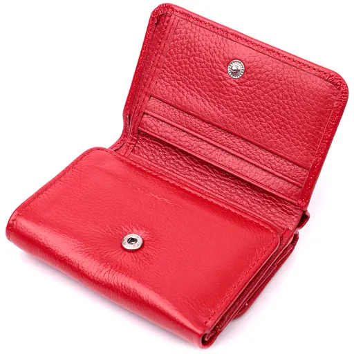 Кожаный женский кошелек ST Leather 11х8.7х2 см acs0028387 - фото 5