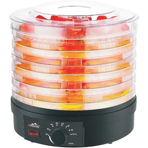 Сушарка для овочів та фруктів Monte MT-1661