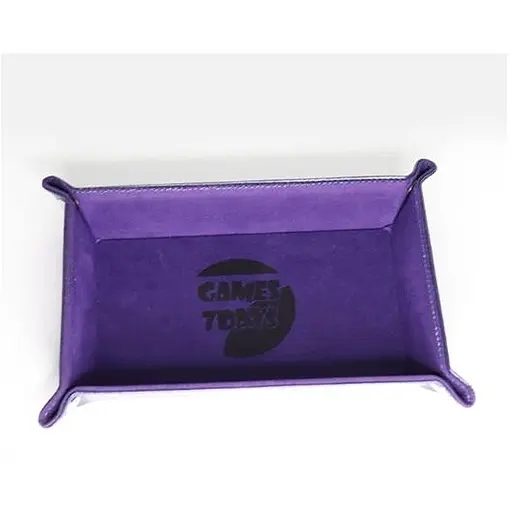 Настольная игра Games 7 Days Лоток для кубиков Rectangle dice tray - Dark purple (g7drecdt01) - фото 1