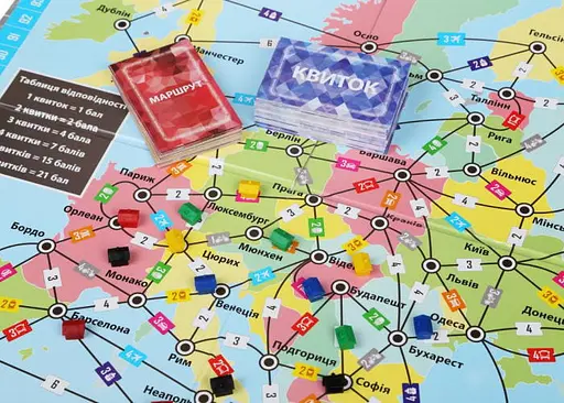 Настольная игра Arial Путешествие по Европе (укр.) (91027) - фото 4