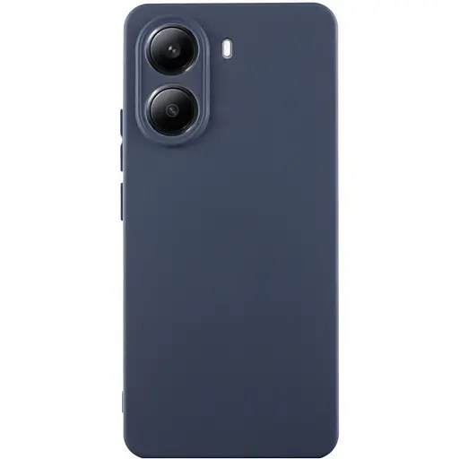 Чохол Silicone Cover Lakshmi Full Camera (AA) для Xiaomi Poco X7 Pro Синій / Midnight Blue