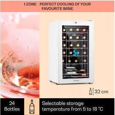 Холодильник винний KLARSTEIN Shiraz 24 Uno (10040217) - фото 5