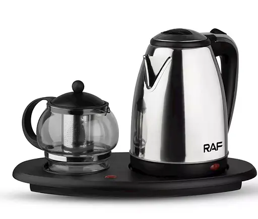 Дисковый электрочайник RAF R-7899 электрический чайник с заварником - фото 1
