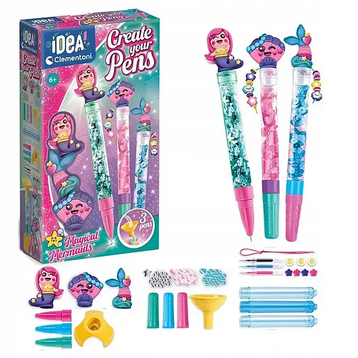 Набір для творчості Фабрика міні-ручок - Чарівні русалки- Clementonі 18159 - фото 2