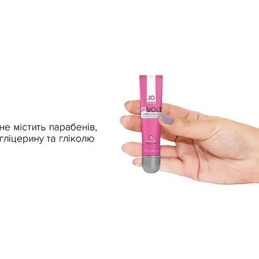 Збудливий гель для клітора System JO 12VOLT (10 мл) - фото 2