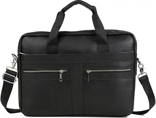 Чоловіча шкіряна сумка Vintage 40х30х7 см sum0012394 - фото 1