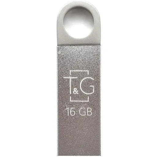 Флеш накопитель USB 16Gb T&G Metal TG026 серебристый USB 2.0 (TG026-16G) - фото 1