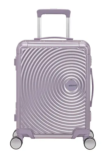Валіза 55 см American Tourister Soundbox Alu Stormy Lilac 55x40x23 MI3*81001