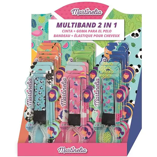 Обруч Martinelia з резинкою для волосся (3005W) - фото 11