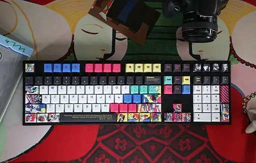 Набір кейкапів Varmilo 121keys Picasso Keycap Set (121K-110EB-R-V) - фото 4