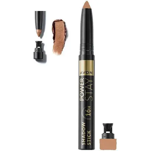 Тіні-олівець для повік Avon Супер Стійкість Бронзовий цукор/Bronze Sugar 1.4 г (158511267) - фото 1