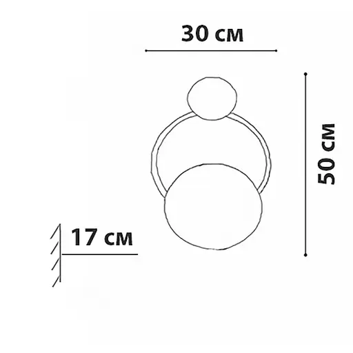 Бра Friendlylight Hex WL FL4035 - фото 9