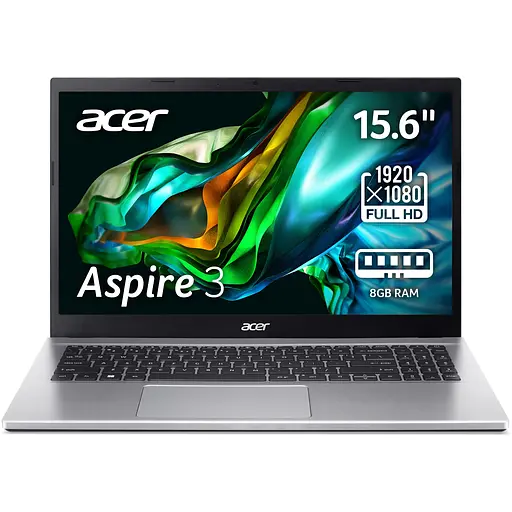 Ноутбук Acer Aspire 3 A315-59-33FV i3-1215U la 4.40 GHz, IPS, 8GB DDR4, 512GB, UHD, Без ОС - фото 3