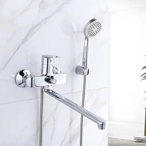 Змішувач для ванни Lidz Wieza 005 (k35) LDWIE005CRM45411 - фото 2