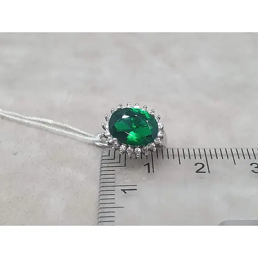 Срібні сережки TOP Silver з фіанітами. 9520116З - фото 5