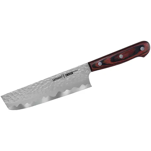 Нож кухонный овощной Samura накири 167 мм Коричневый 000266630