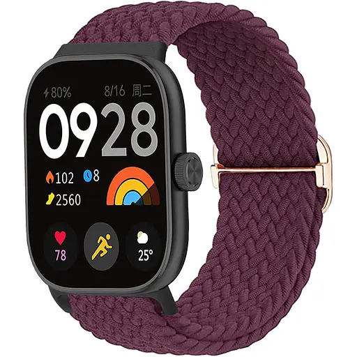 Ремешок ArmorStandart Braided Solo Loop для Xiaomi Mi Band 8 Pro/9 Pro / Redmi Watch 4/5 Purple (ARM73985) [145804]