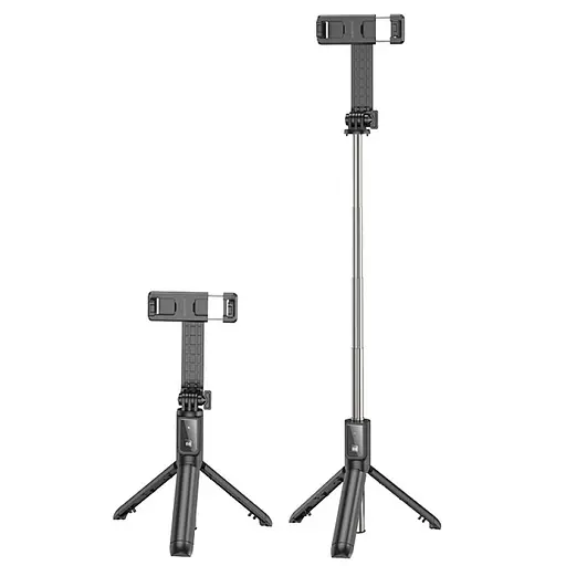 Монопод для селфи Borofone BY11 Happy с треногой + съемный BT пульт - фото 4