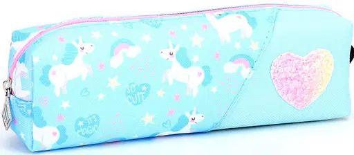 Пенал м’який без наповнення Blue, 21x4.5x6 см, KJ3346