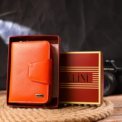 Кожаный женский кошелек Canpellini 9.5х13.2х3 см acs0025111 - фото 10