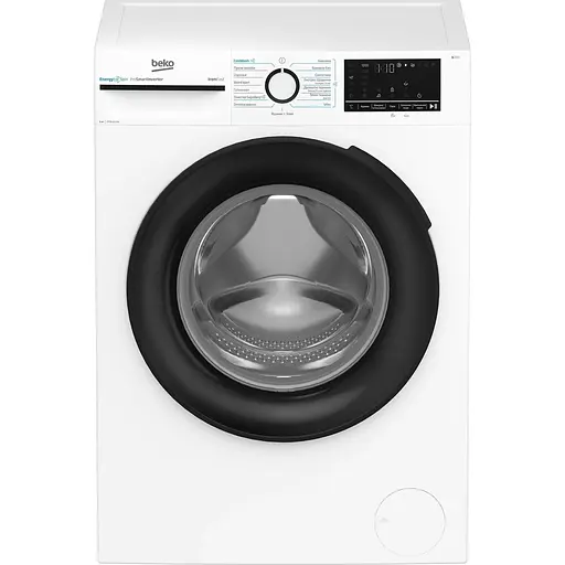 Стиральная машина Beko фронтальная 6 кг 1200 A+++ 45 см дисплей инвертор пара белый - фото 1