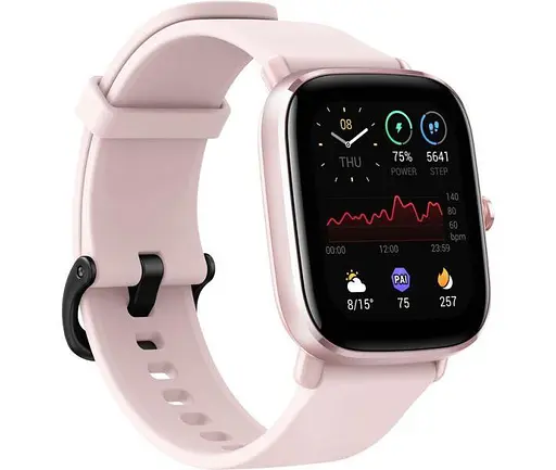 Умные часы Amazfit GTS 2 mini Flamingo Pink - фото 3