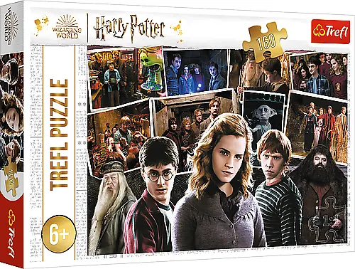 Пазли "Гарі Поттер та друзі" 160 елементів 15418 Trefl, в коробці (5900511154184) - фото 1