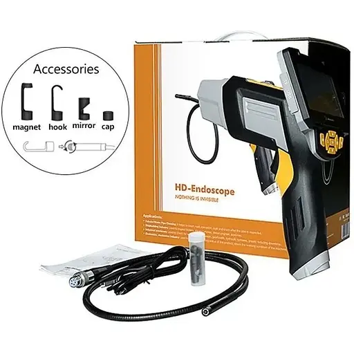 Эндоскоп автомобильный Prostormer SPCC066 технический с 4.3'' дисплеем 8 мм диаметр с записью 1080P 5 метров - фото 4