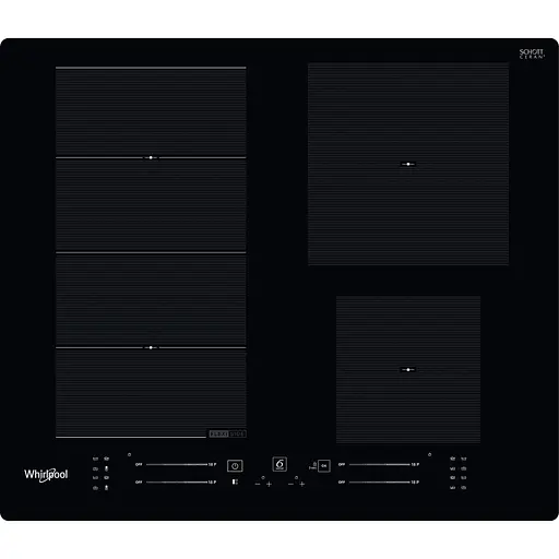 Варильна поверхня Whirlpool WFS0160NE із зоною об'єднання конфорок