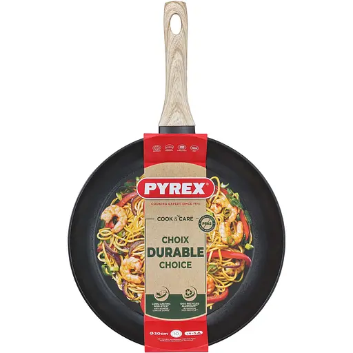 Сковорода Pyrex Cook&Care 30 см індукція без кришки (CR30BF6/8046) - фото 1