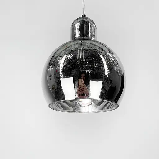 Светильник подвесной с хромированным плафоном | Line F | Арт. MJ113-200 - фото 3