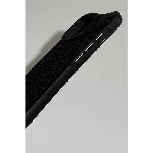 Оригинальный противоударный чехол UAG Metropolis LT MagSafe для iPhone 16 Pro (6.3") Kevlar Black 114452113940 - фото 6