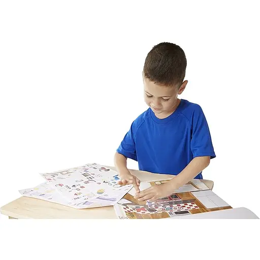 Набір наліпок Melissa & Doug Мій будинок багаторазові (MD14197) - фото 5