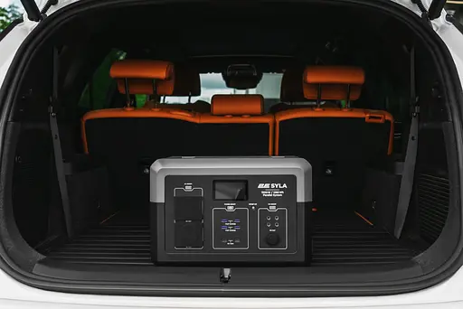 2E Портативна електростанція Syla, 1500 Вт, 1280 Вт/год, WiFi/BT, паралельне підключення, швидка зарядка - фото 6