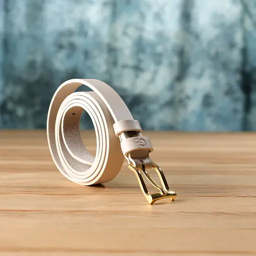 Ремінь шкіряний Grande Pelle для жінок 120х2 см красивий тонкий acs0029632 - фото 8