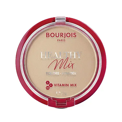 Компактна пудра Bourjois Healthy Mix, вітамінна, відтінок 04 (Light Bronze), 10 г (8000019185732) - фото 1
