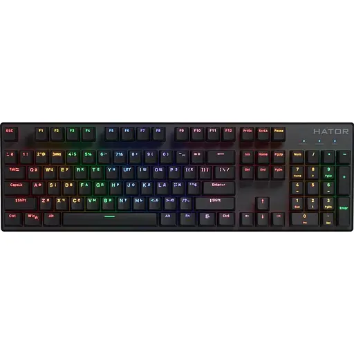 Клавиатура Hator Icefall Mecha Rainbow USB Black HTK104UA (136479)