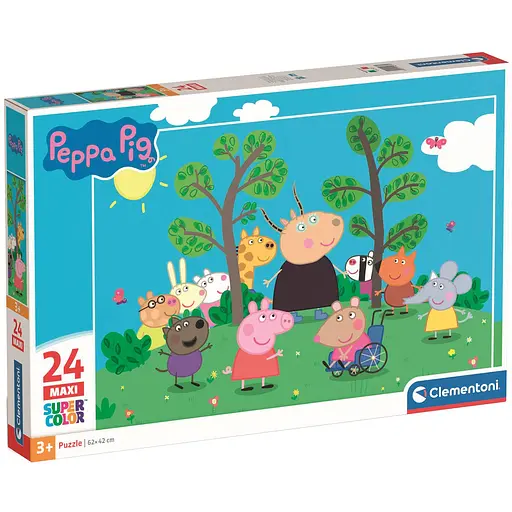  Пазл Clementoni Мaxi Peppa Pig 24 элемента (24237) - фото 1