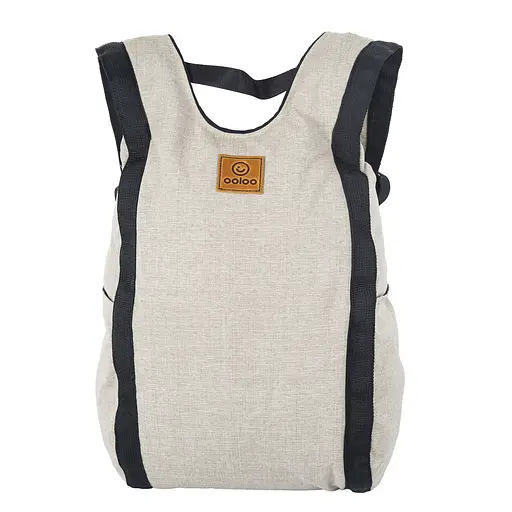 Рюкзак-антивор OOLOO Капля 45х27х14 см, бежевый меланж 4212 - фото 2